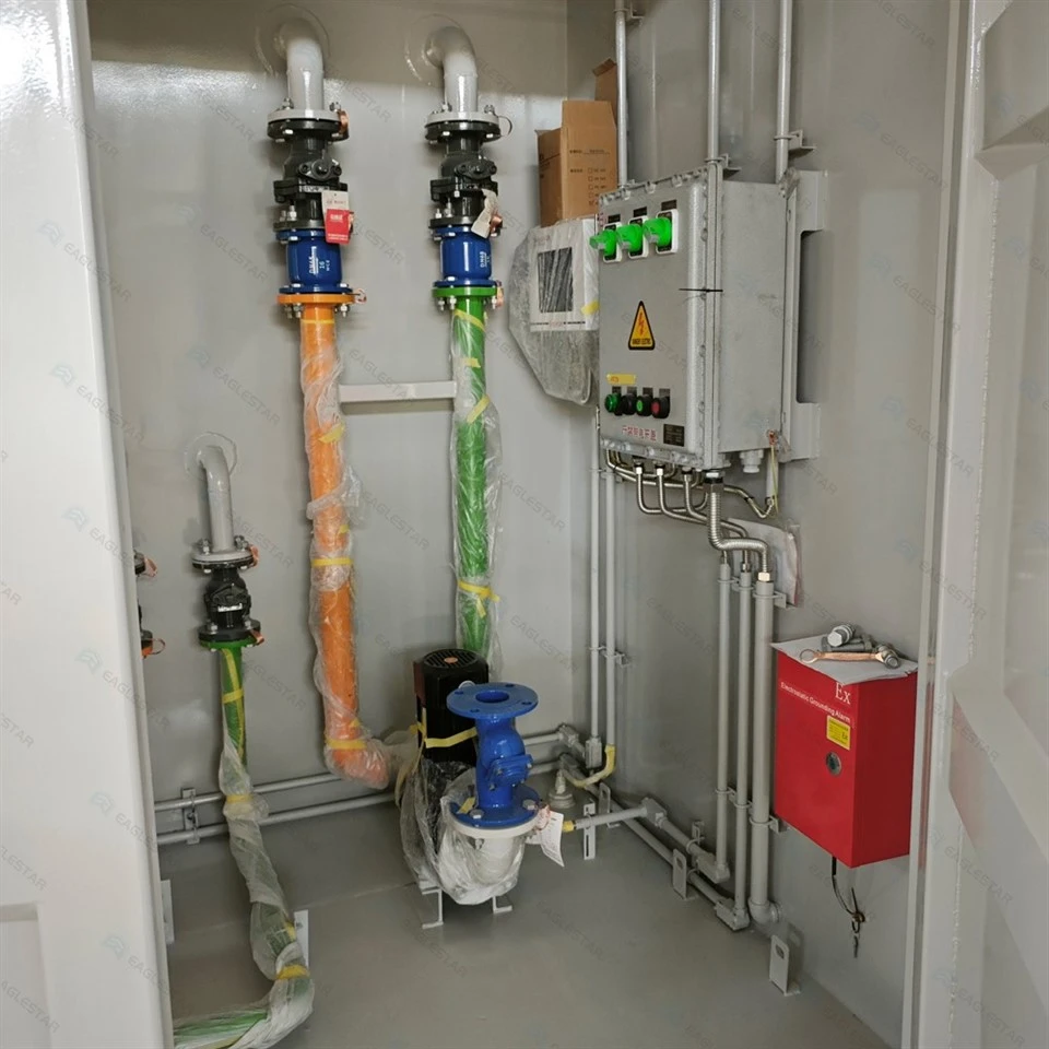 Container Skid-Mounted Fuel Station best